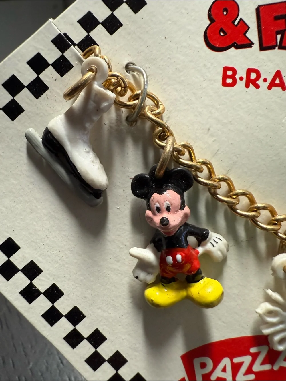 Disney Pazzazzles Mickey & Friends Winter Sports Bracelet